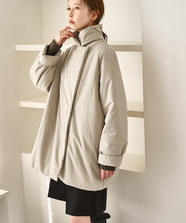 2WAY中綿テーラードコート