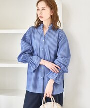 フリルレイヤードシャツ