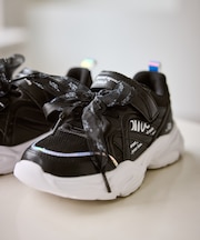 【KIDS/キッズ】【＝Me】チュール＆サテンリボンスニーカー