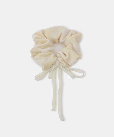 【KIDS/キッズ】ベロアリボンシュシュ