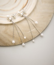 パールロングピアス