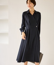 カシュクールシャツコンシャスワンピース
