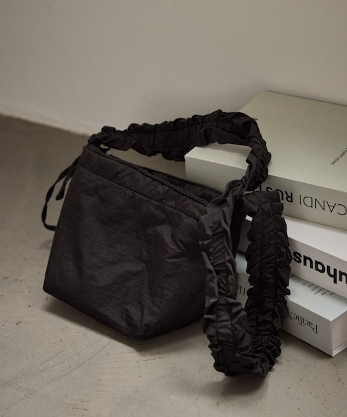 【KIDS/キッズ】サイドリボンフリルショルダーバッグ