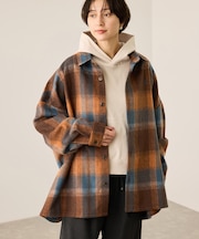 【BEVERLY HILLS POLO CLUB・WEB限定】シャギーチェックシャツ