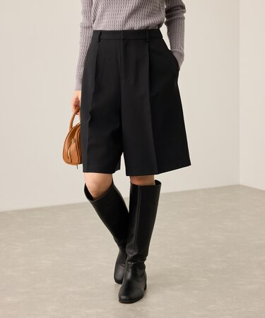 ウエストタックハーフパンツ