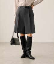 ウエストタックハーフパンツ