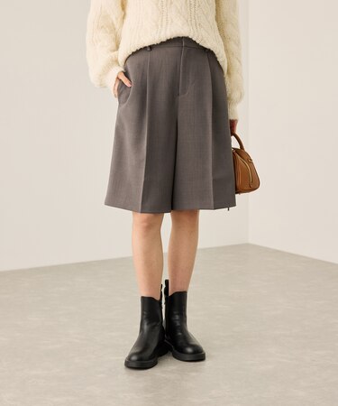 ウエストタックハーフパンツ