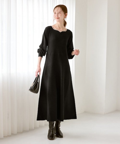 ベロアカットアウトワンピース｜マーキュリーデュオの通販｜&mall