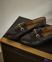 ROPE' PICNIC PASSAGE byHARUTA/ビット付フラットローファー