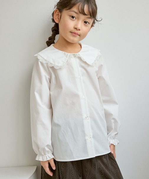 【KIDS/キッズ】ビックカラーブラウス/セレモニー対応