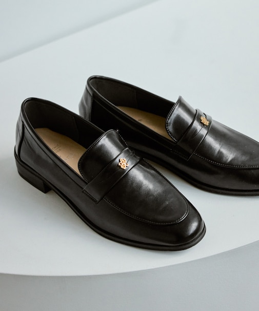 ROPE' PICNIC PASSAGE byHARUTA メタルモチーフローファー