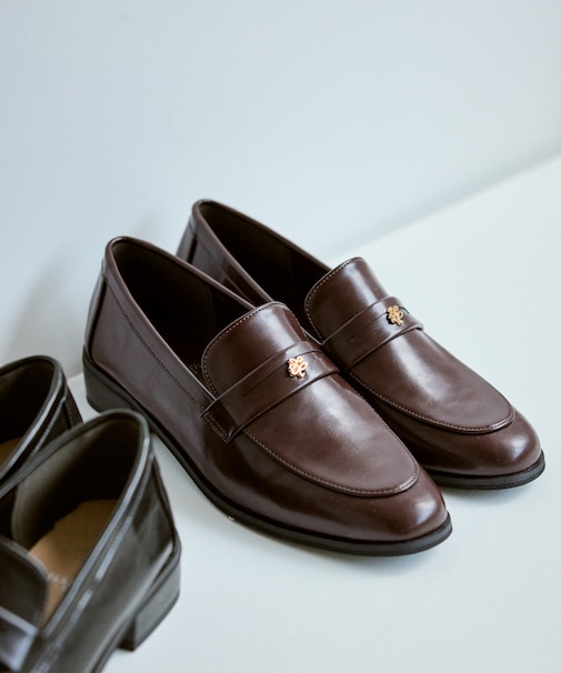 ROPE' PICNIC PASSAGE byHARUTA メタルモチーフローファー