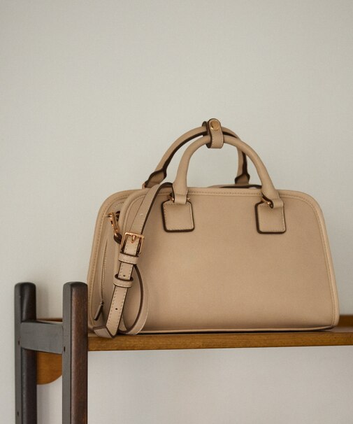 ワイドスクエアボストンバッグ/2WAY