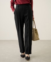 裏起毛ストレートパンツ