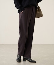 裏起毛ストレートパンツ