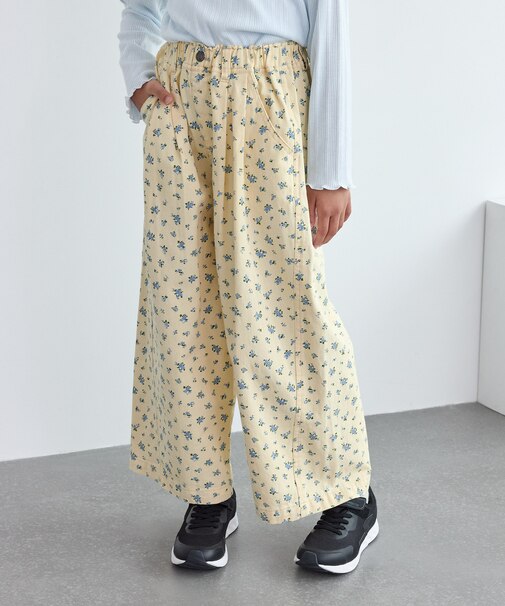 【KIDS/キッズ】プチフラワーパンツ