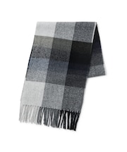 チェックマフラー