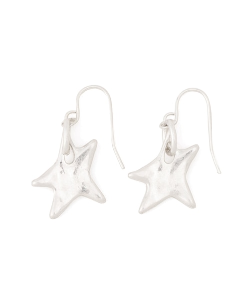 スターモチーフフックピアス