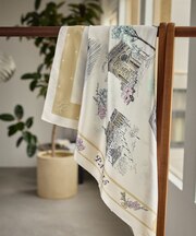 シティーパターンスカーフ 90cm