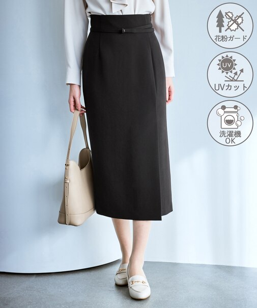 【WEB限定】360°ウルトラストレッチ タイトスカート/UVカット・花粉ガード・セットアップ対応