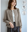 【WEB限定】360°ウルトラストレッチ 羽織れるペプラムブラウス/ 花粉ガード・セットアップ対応