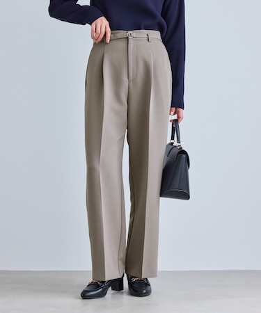 【WEB限定カラー】360°ウルトラストレッチ ワイドパンツ/花粉ガード・セットアップ対応