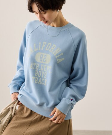 【Champion/チャンピオン別注】アソートロゴスウェットプルオーバー/リンクコーデ