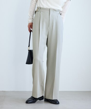 クリアツイルワイドパンツ/セレモニー・セットアップ対応