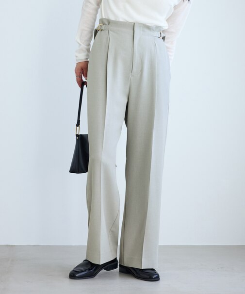 クリアツイルワイドパンツ/セレモニー・セットアップ対応