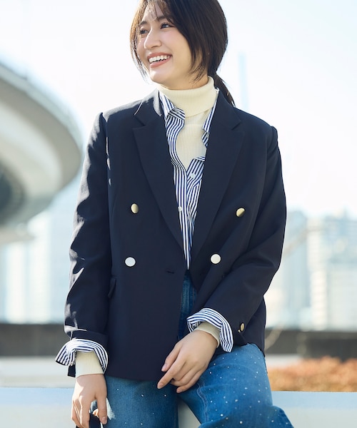 カチリラ] ◇D ノーラペル ジャケット｜グリーンレーベル リラクシング