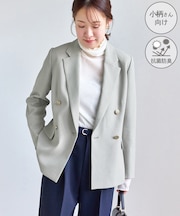 【低身長・小柄さんサイズ】クリアツイル金ボタンジャケット/セレモニー・セットアップ対応