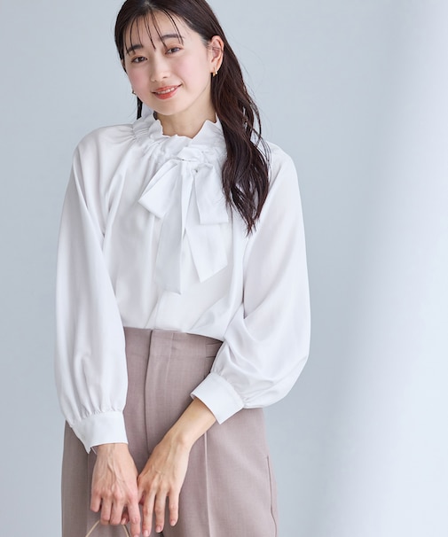 ネックコンシャスデザインシャツ/イージーケア