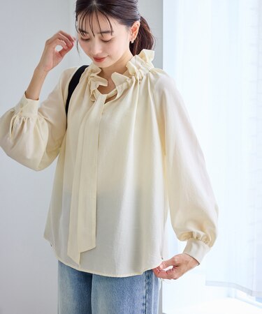 ネックコンシャスデザインシャツ/イージーケア