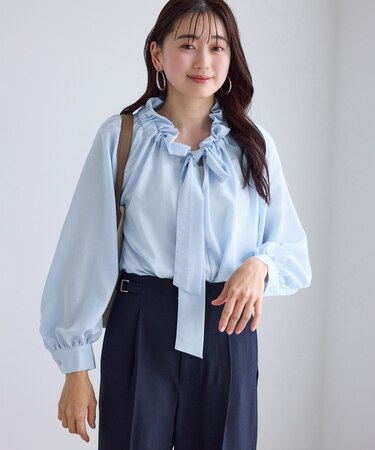 ネックコンシャスデザインシャツ/イージーケア