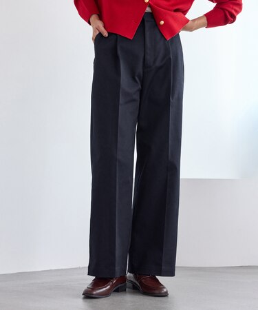 ウエストタックチノパンツ