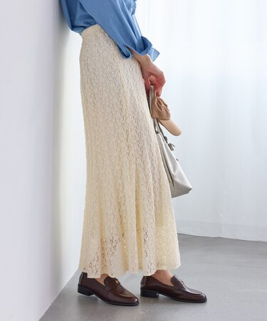 レースマーメイドスカート