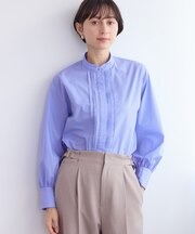 ボウタイリボンシャツ/花粉ガード・防シワ