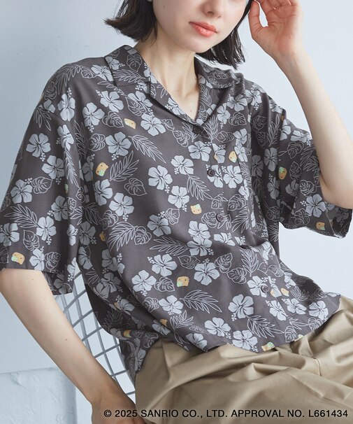 【ROPE' PICNIC×ハローキティ コラボ】日焼けハローキティ アソートシャツ