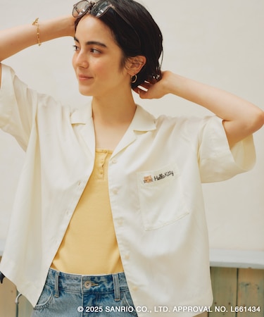 【ROPE' PICNIC×ハローキティ コラボ】日焼けハローキティ アソートシャツ