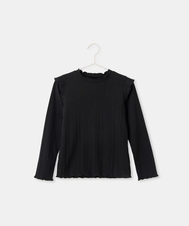 【KIDS/キッズ】プチフリルカットソートップス