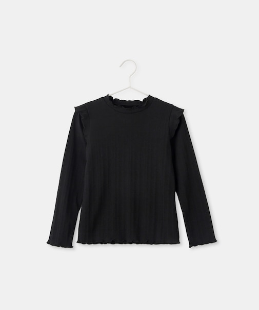 【KIDS/キッズ】プチフリルカットソートップス