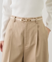 10mmスムースくるみビットバックルスライドベルト