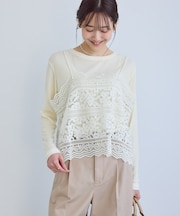 ケミカルレースビスチェ