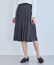 着丈が選べるエアリープリーツスカート