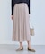 着丈が選べるエアリープリーツスカート