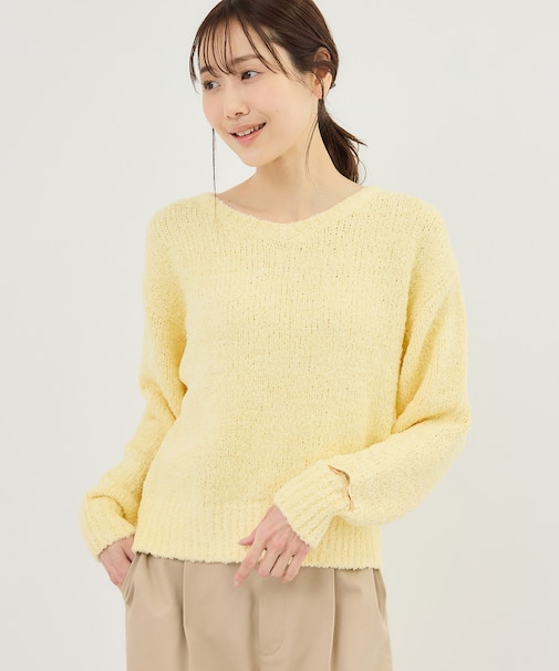 フリンジヤーンラメニット