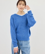 フリンジヤーンラメニット