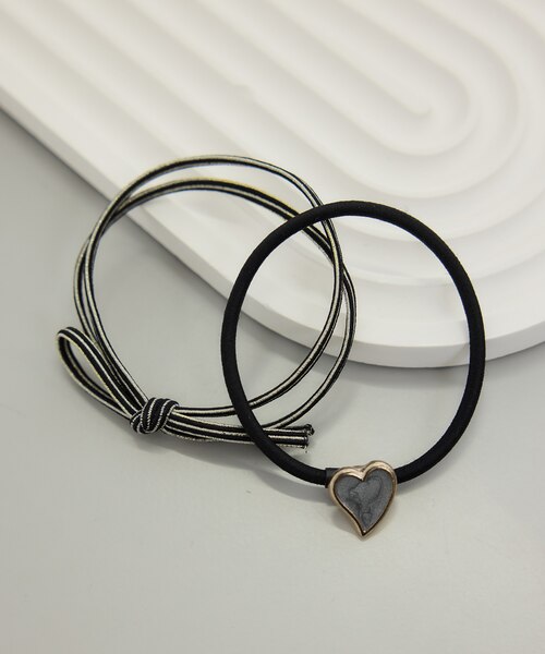 ハートモチーフヘアゴムセット｜ロペピクニックの通販｜&mall（アンド