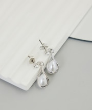 ドロップパールピアス