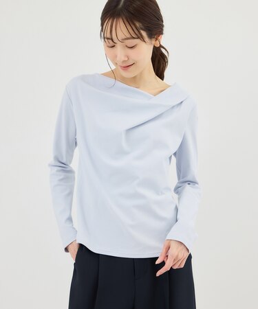 ドレープカットトップス